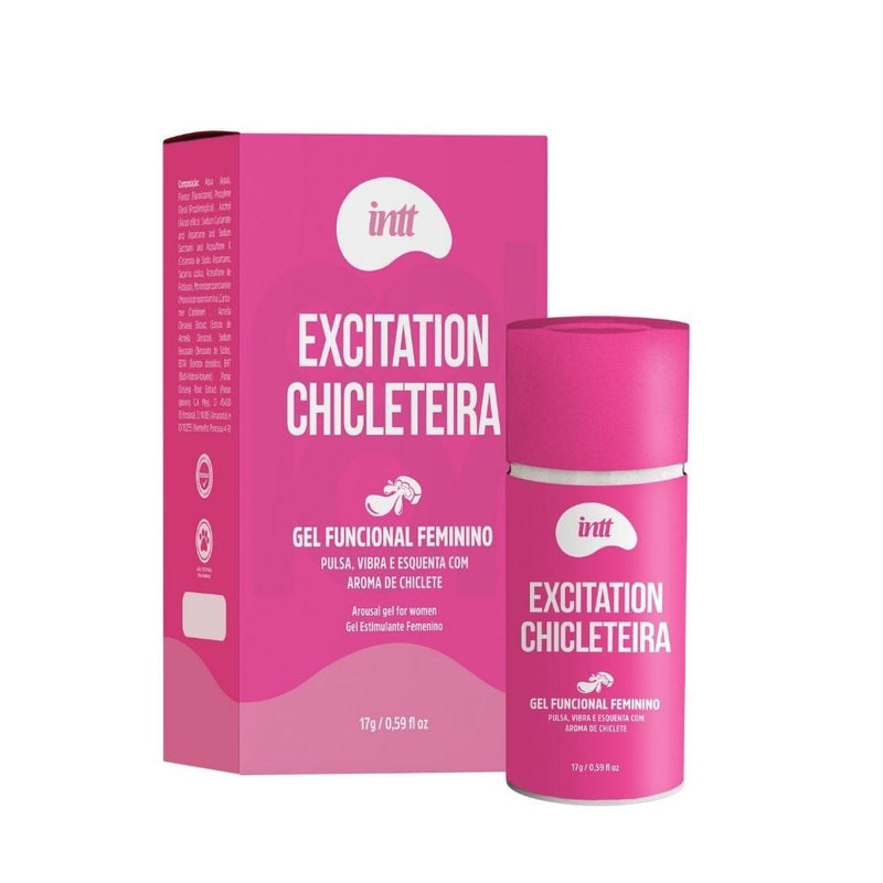 Gel Funcional Excitation Chicleteira 17g