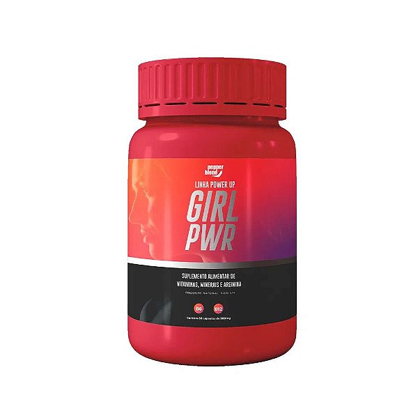 Linha Power Up Girl PWR 60 caps