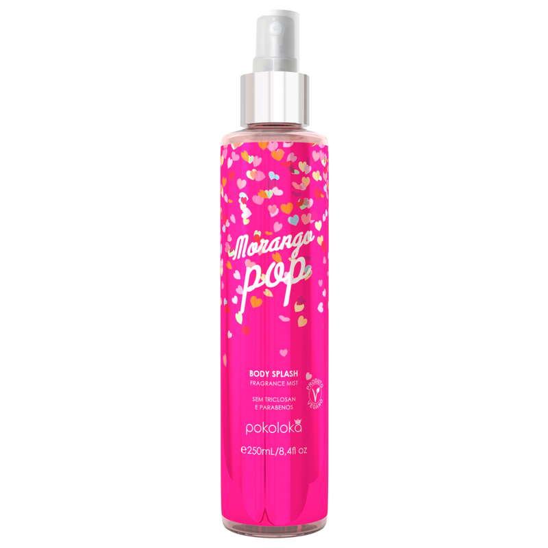 Body Splash Morango Pop - 250ml