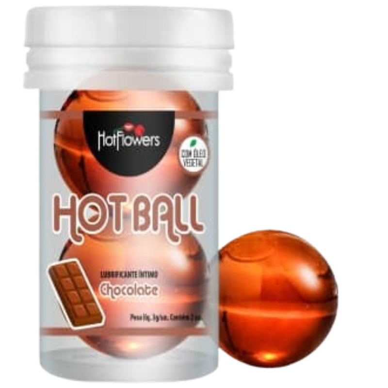 Bolinha Hot Ball Beija Muito 2 Unid.