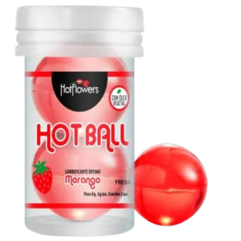 Bolinha Hot Ball Beija Muito 2 Unid.