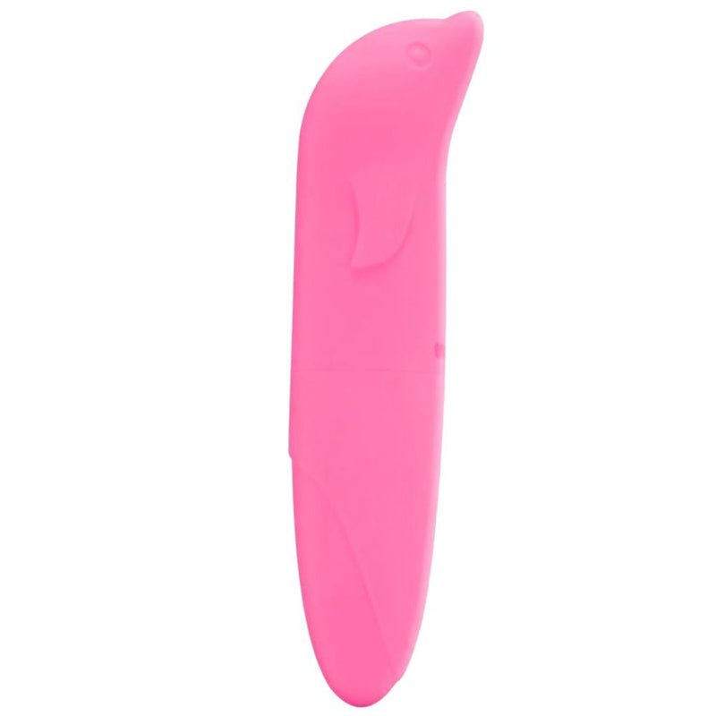 Vibrador Aveludado Golfinho Estimulador De Ponto G