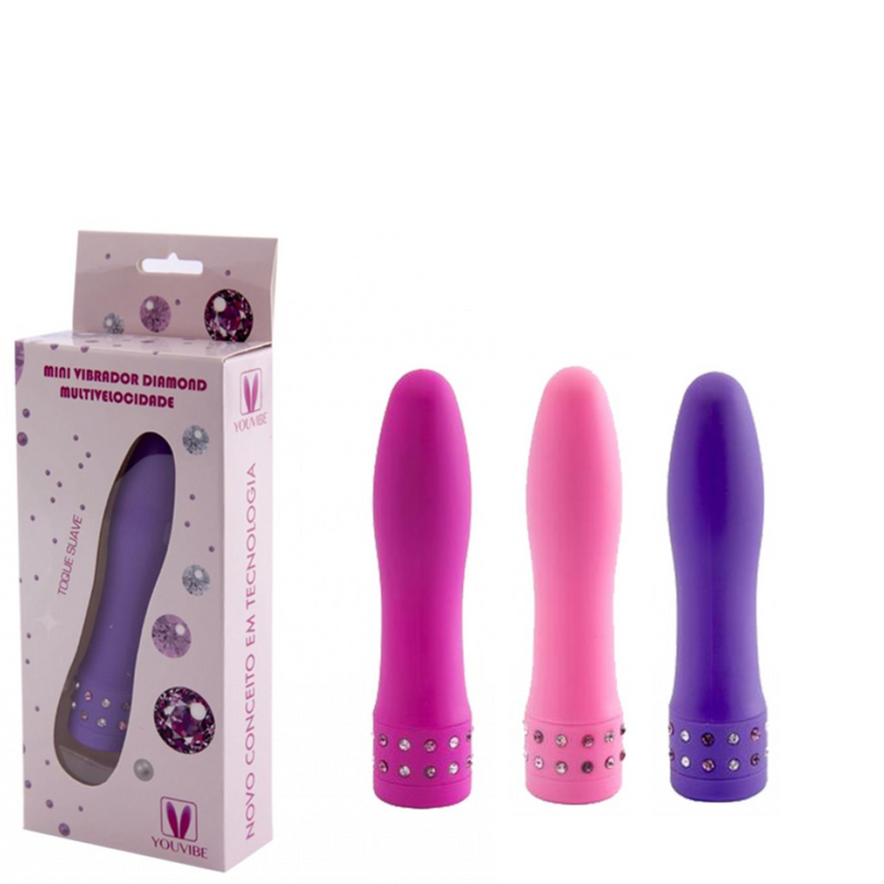 Vibrador Multivelocidade Diamond Importação