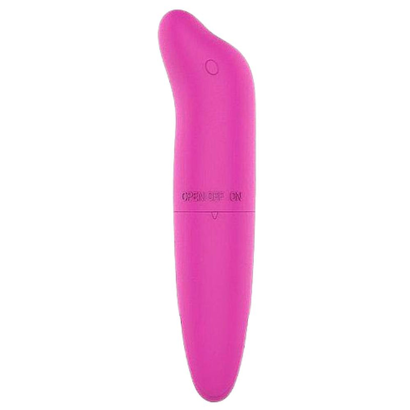 Vibrador Ponto G Golfinho Liso Mega Import