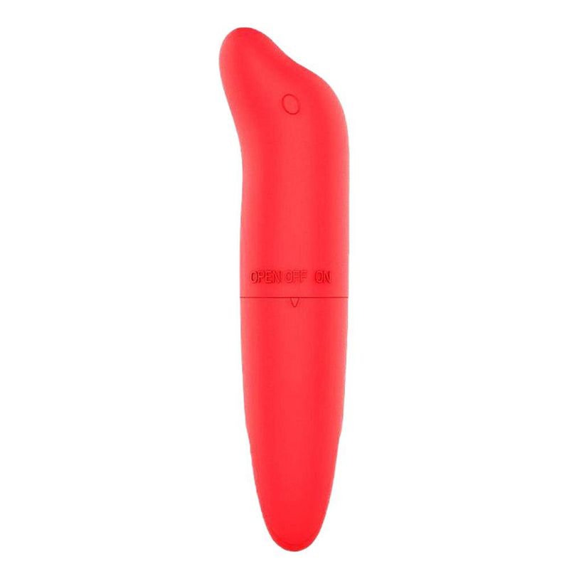 Vibrador Ponto G Golfinho Liso Mega Import